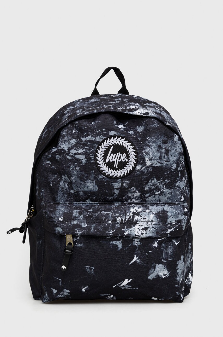 Hype ghiozdan copii mono grunge paint twlg-723 culoarea negru, mare, modelator
