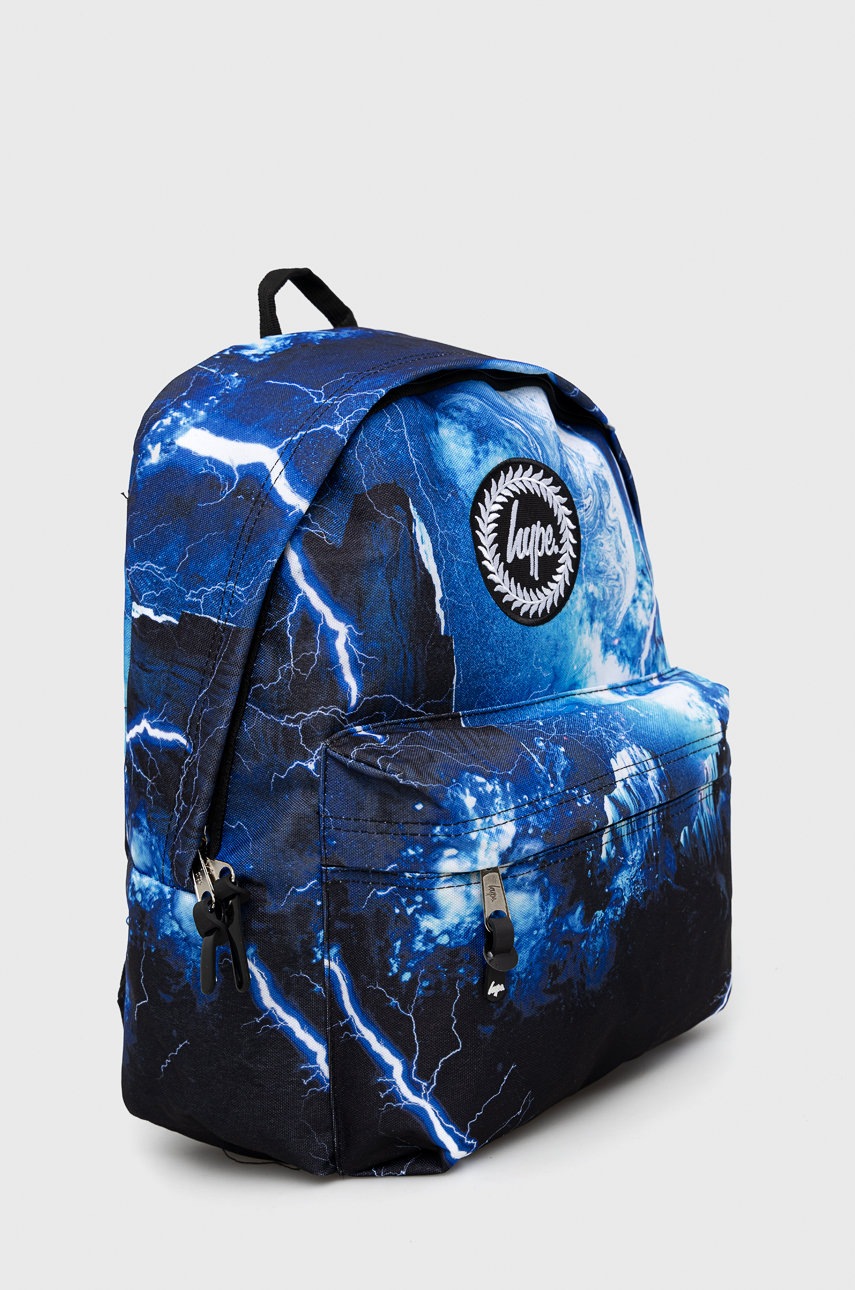 

Дитячий рюкзак Hype Blue Galaxy Lightning Twlg-739 великий візерунок