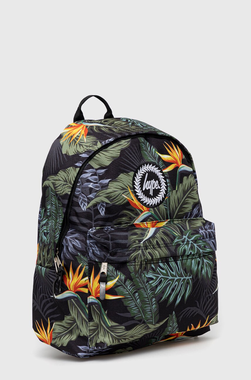

Детский рюкзак Hype Khaki & Yellow Tropical Twlg-793 цвет зелёный большой узорный
