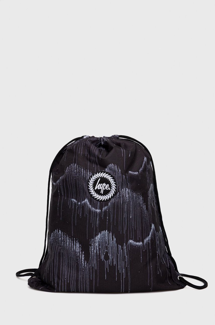 Levně Dětský batoh Hype černá barva, vzorovaný