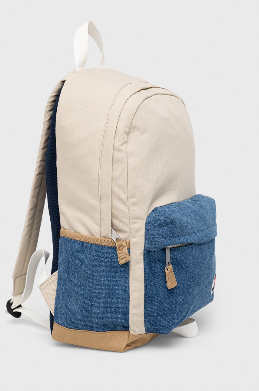 

Рюкзак Tommy Jeans чоловічий колір бежевий великий однотонний