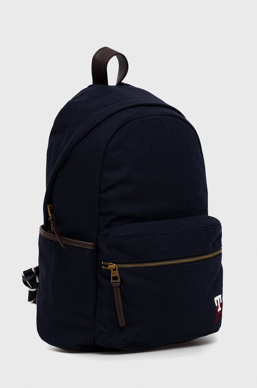 

Рюкзак Tommy Hilfiger мужской цвет синий большой однотонный