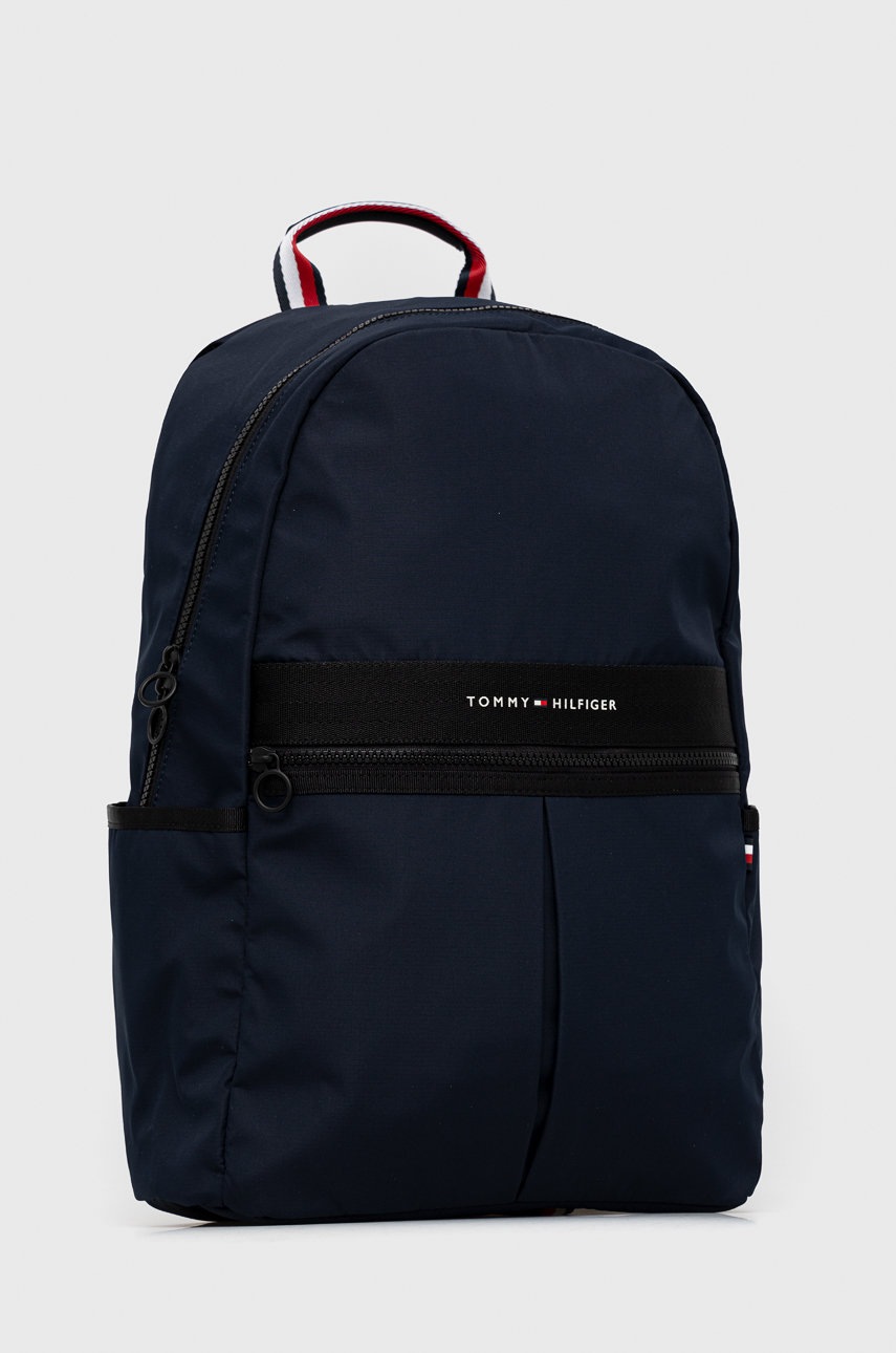 

Рюкзак Tommy Hilfiger мужской цвет синий большой однотонный
