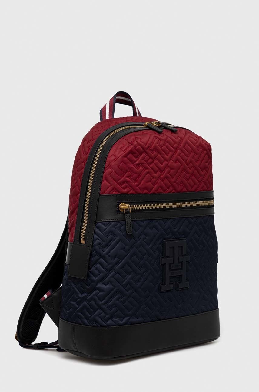 

Рюкзак Tommy Hilfiger мужской цвет синий большой узорный