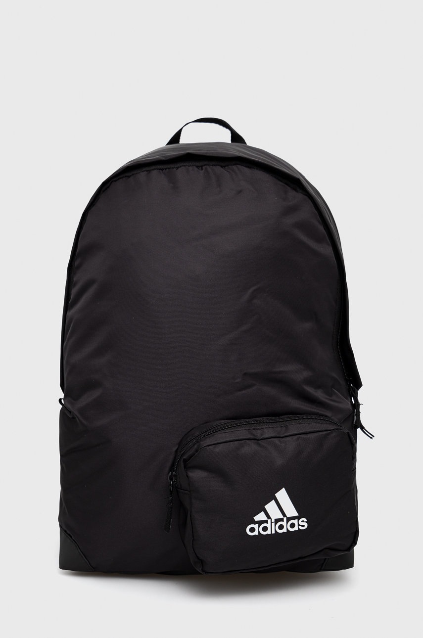 

Рюкзак adidas цвет чёрный большой с принтом