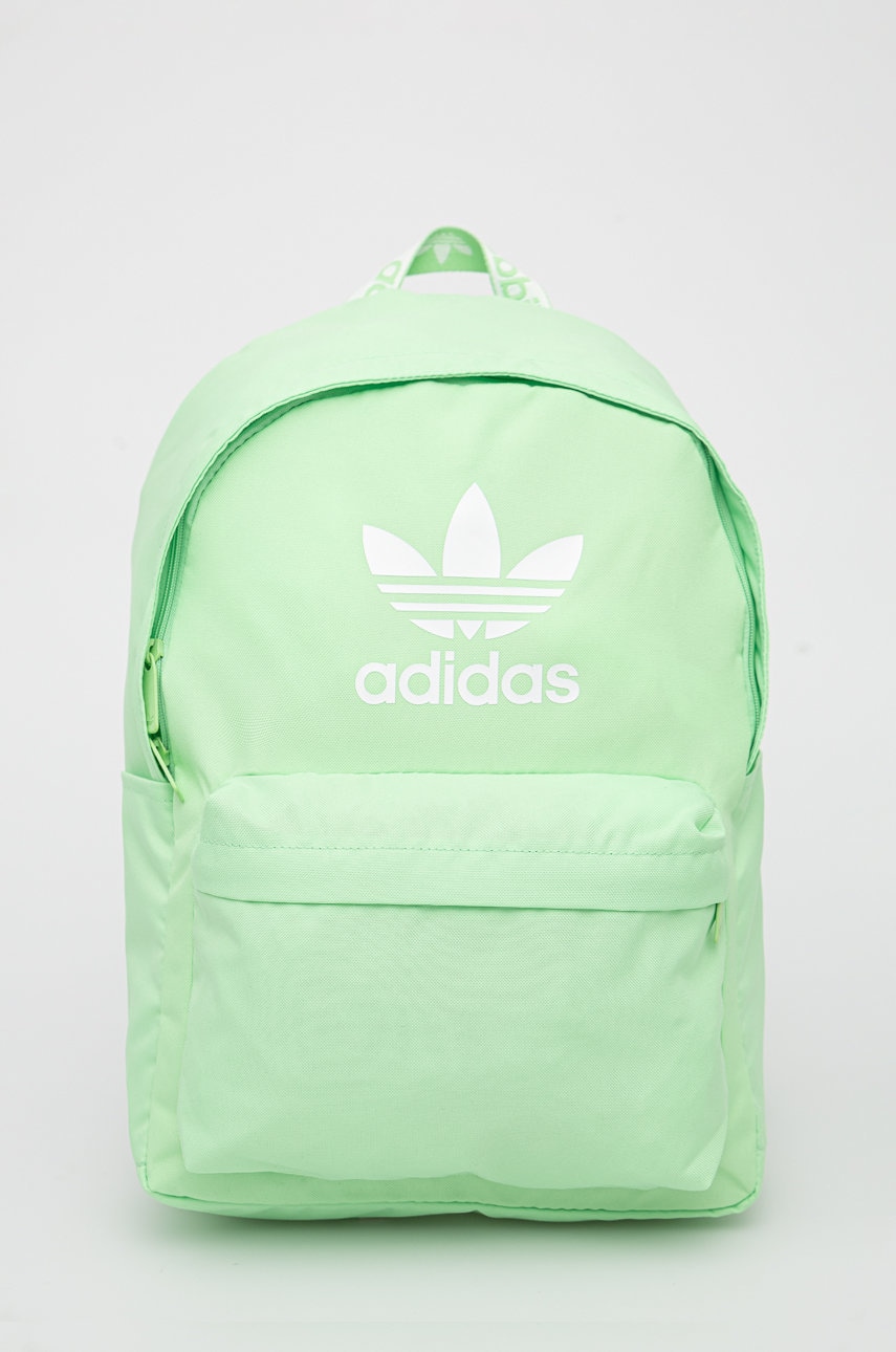 Adidas originals rucsac hk2623 culoarea verde, mare, cu imprimeu