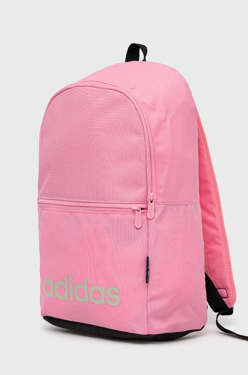 

Рюкзак adidas колір рожевий великий з принтом