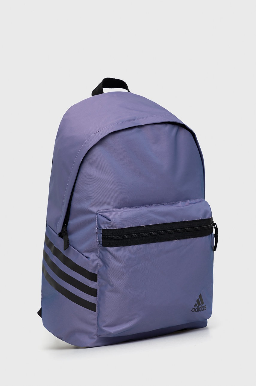 

Рюкзак adidas колір фіолетовий великий з принтом