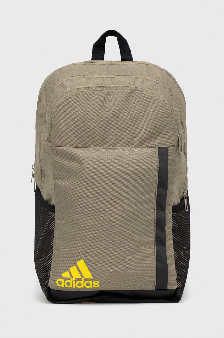 Adidas rucsac culoarea verde, mare, neted