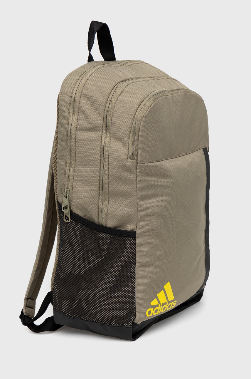 

Рюкзак adidas колір зелений великий однотонний