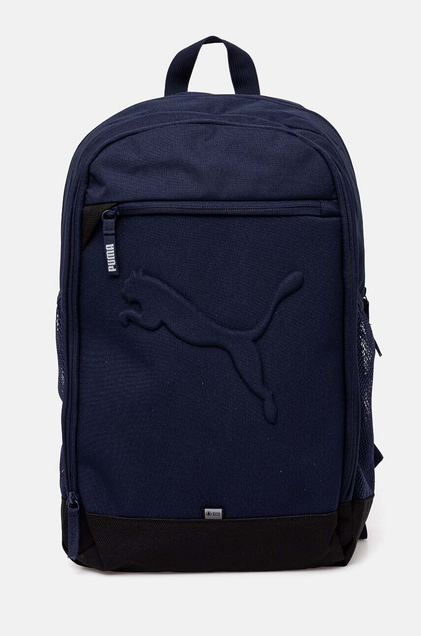 Puma rucsac culoarea albastru marin, mare, neted