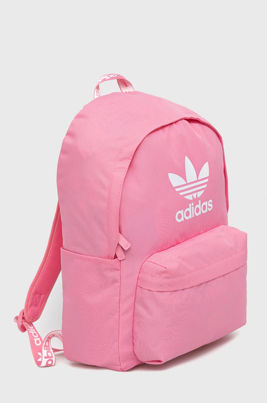 

Рюкзак adidas Originals колір рожевий великий з принтом