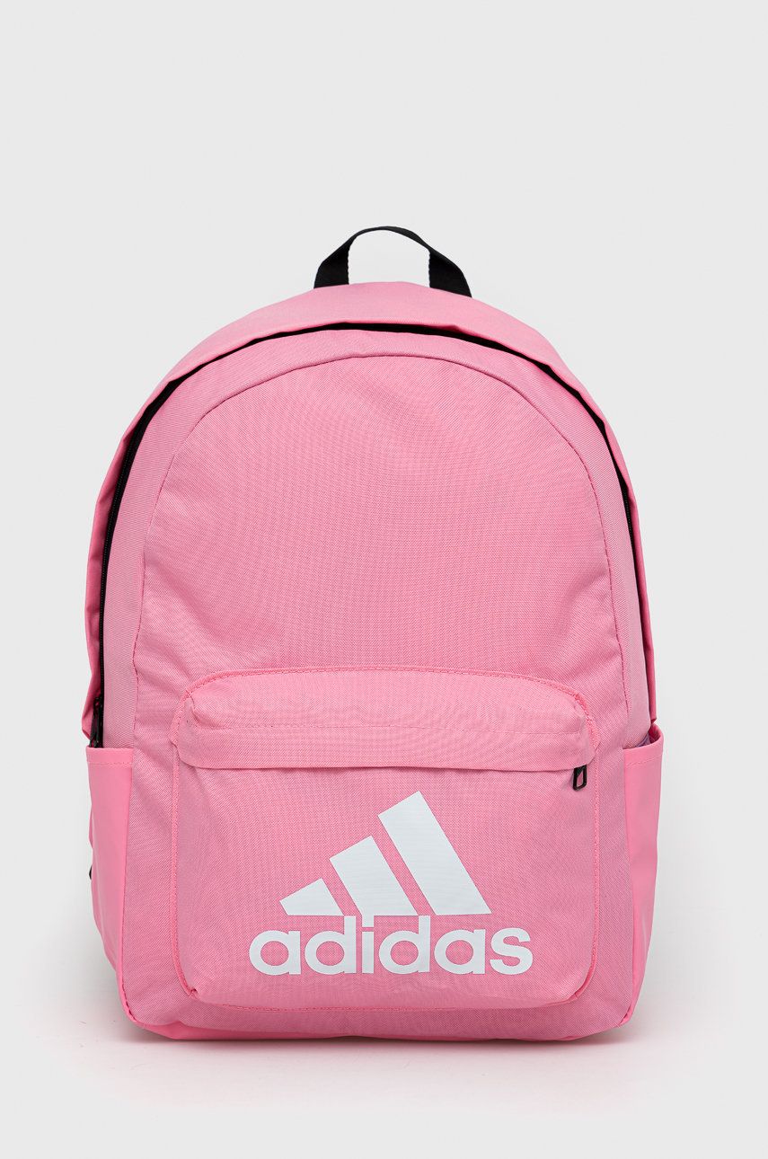 adidas rucsac culoarea roz, mare, cu imprimeu