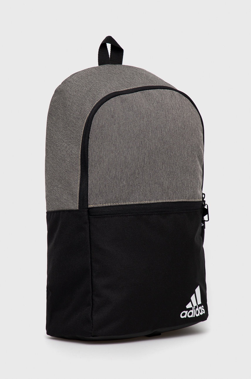 

Рюкзак adidas колір сірий великий візерунок