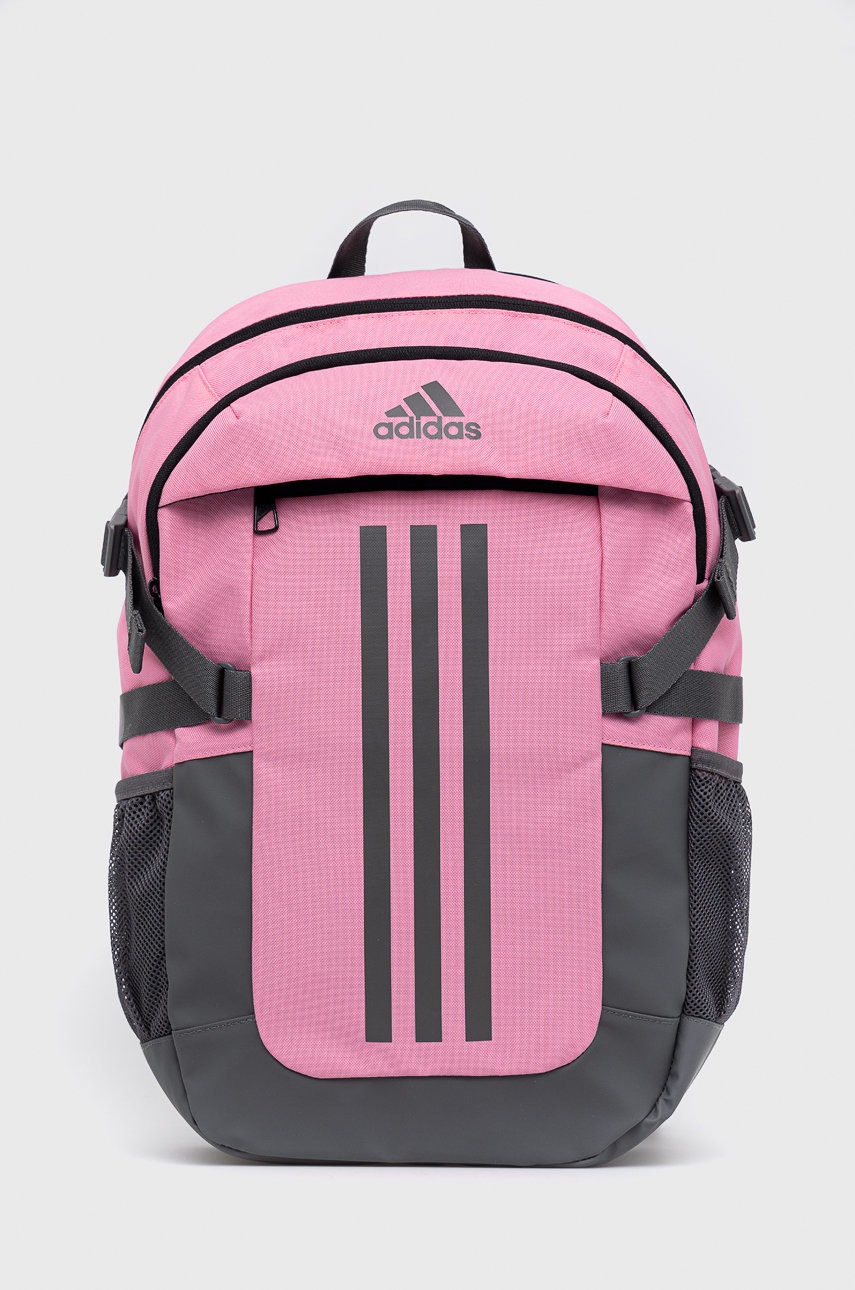 

Раница adidas в розово голям размер с принт, Розов
