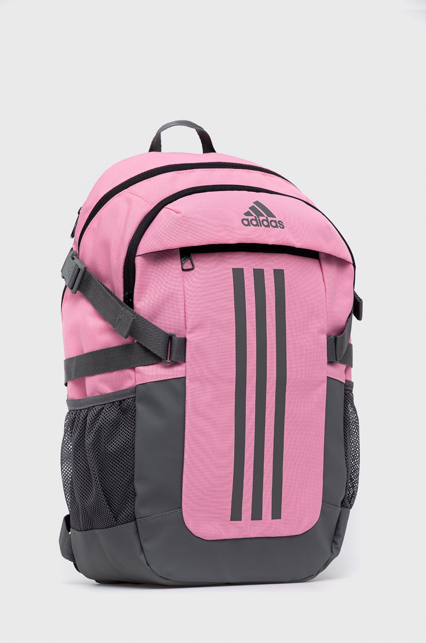 

Рюкзак adidas колір рожевий великий з принтом