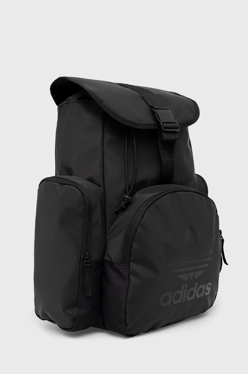 

Рюкзак adidas Originals колір чорний великий з принтом