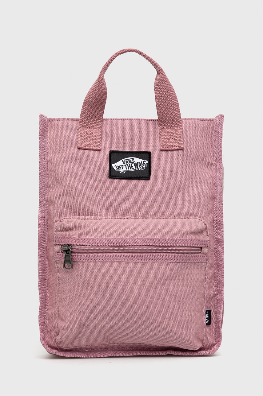 

Рюкзак Vans цвет розовый маленький однотонный