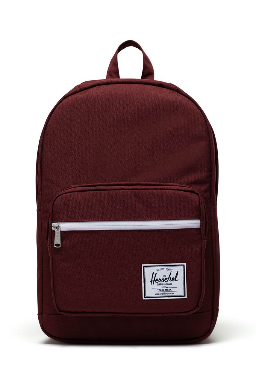 

Раница Herschel в бордо голям размер с изчистен дизайн