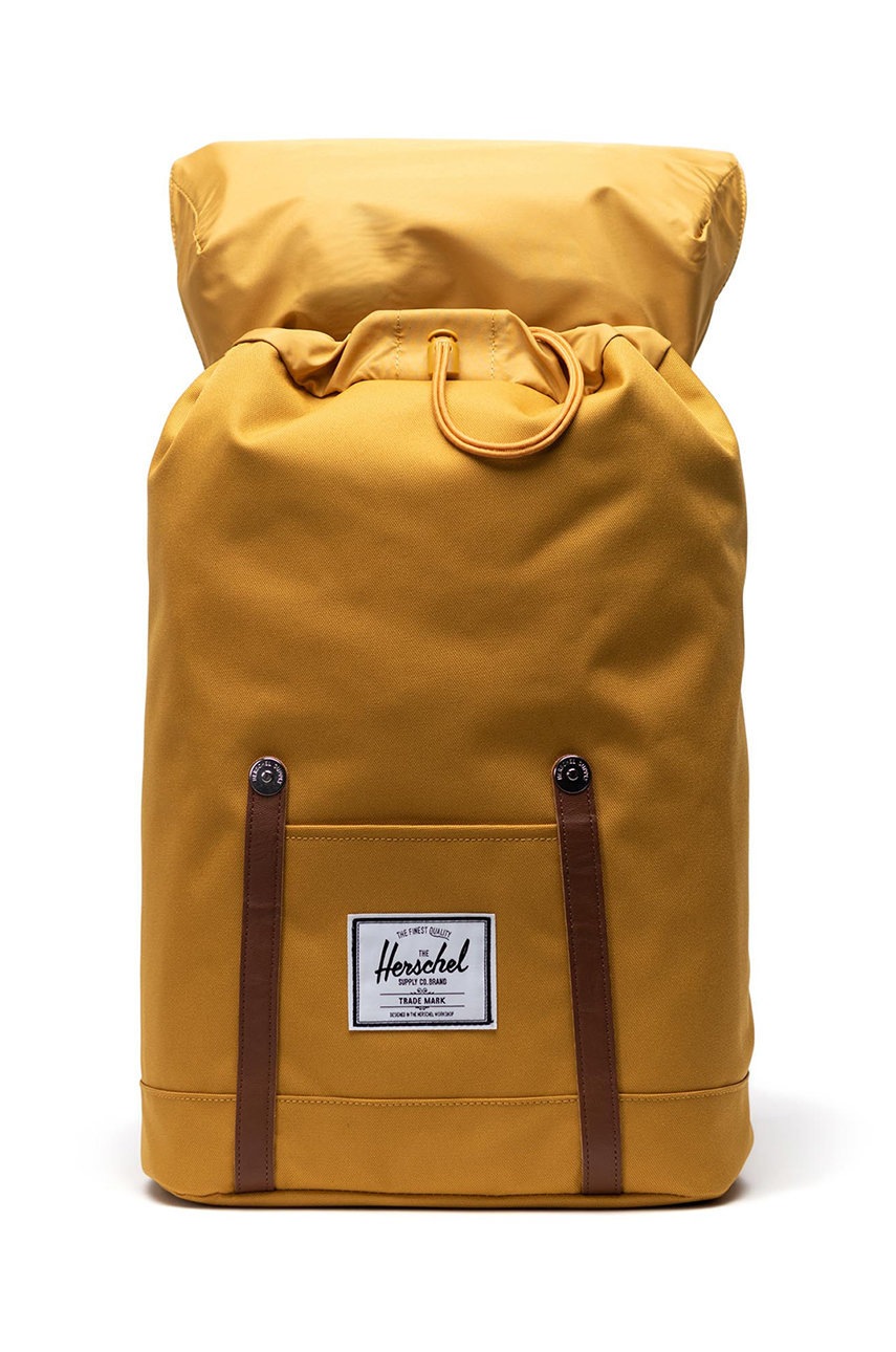

Рюкзак Herschel цвет жёлтый большой однотонный