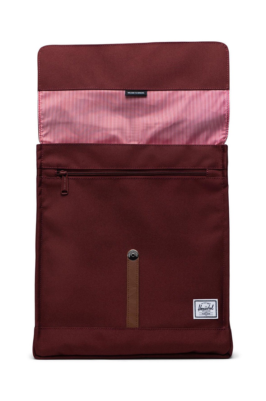 

Рюкзак Herschel цвет красный большой однотонный