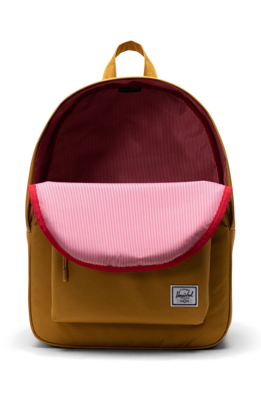 

Рюкзак Herschel колір жовтий великий однотонний