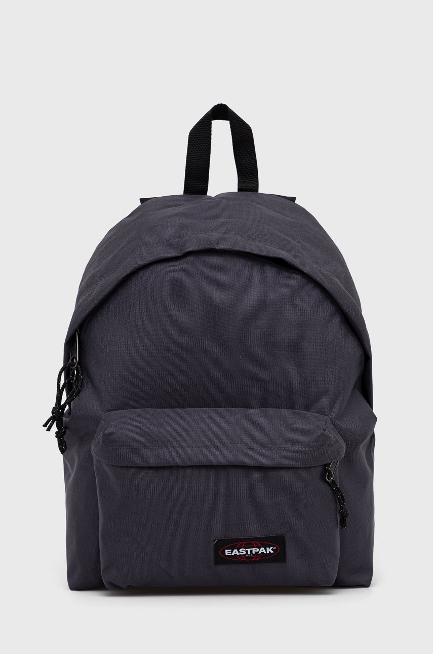 

Раница Eastpak в тъмносиньо голям размер с апликация, Тъмносин