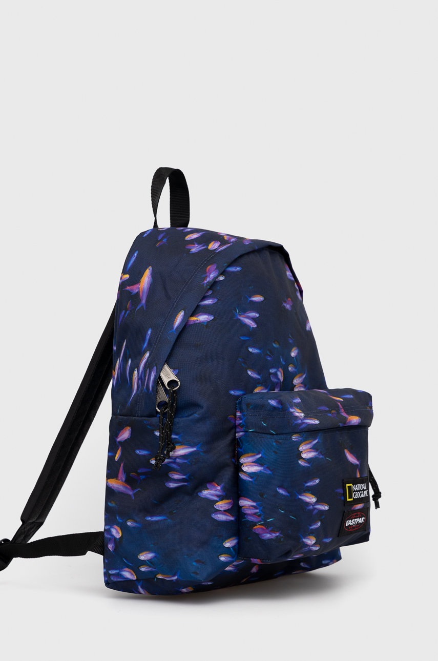 

Рюкзак Eastpak X National Geographic колір синій великий візерунок