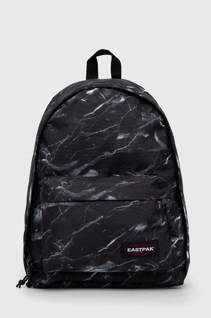 

Раница Eastpak в черно голям размер с десен, Черен