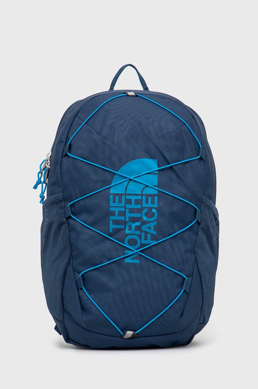 

Раница The North Face голям размер с принт, Син