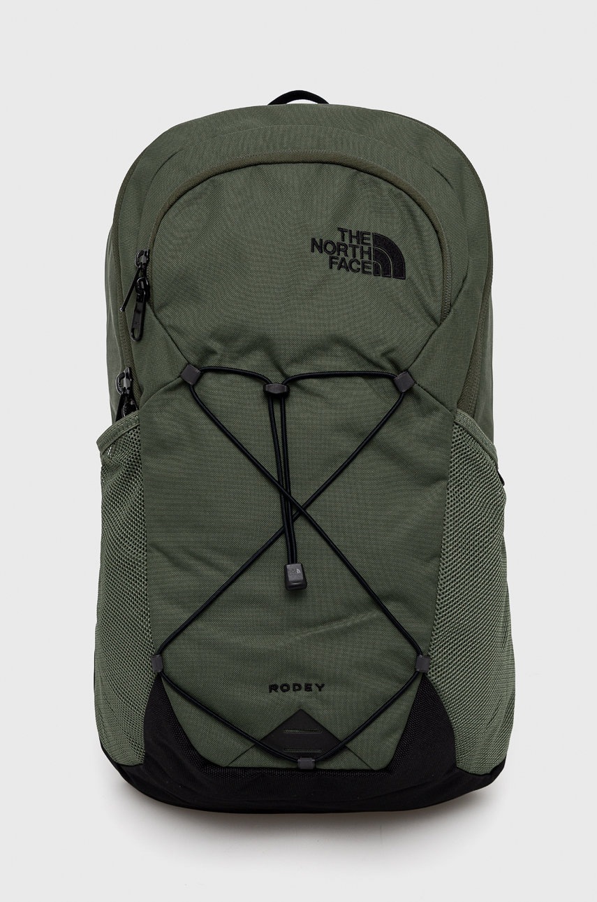 

Раница The North Face в зелено голям размер с изчистен дизайн, Зелен