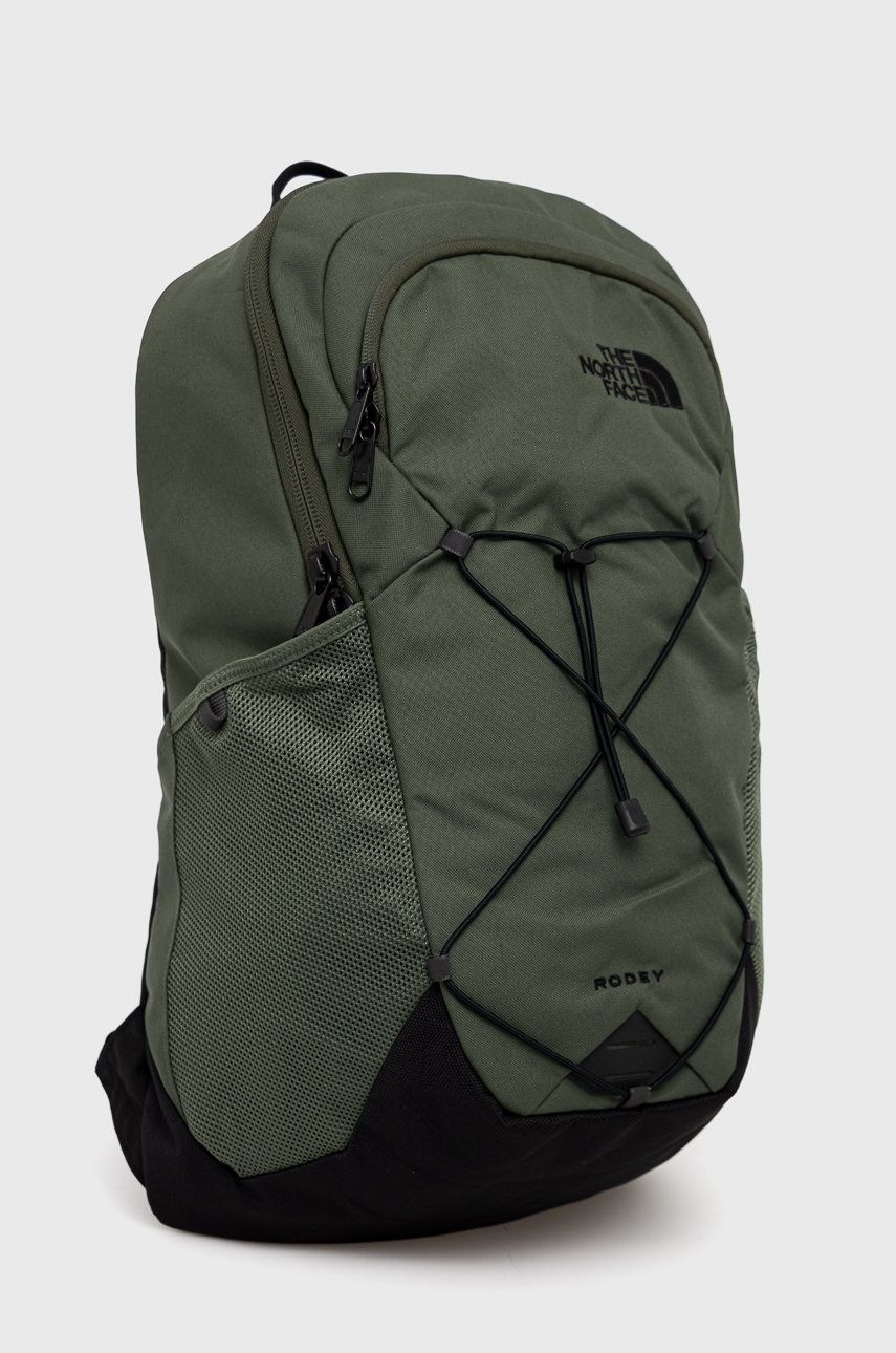 

Рюкзак The North Face колір зелений великий однотонний