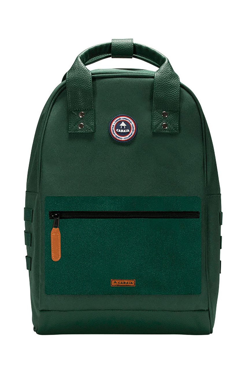 Cabaia plecak Oldschool kolor zielony duży gładki