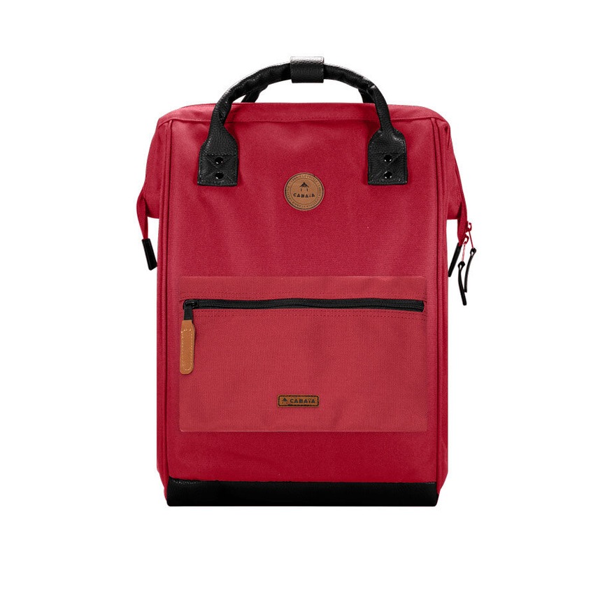 Cabaia rucsac Adventurer culoarea rosu, mare, neted