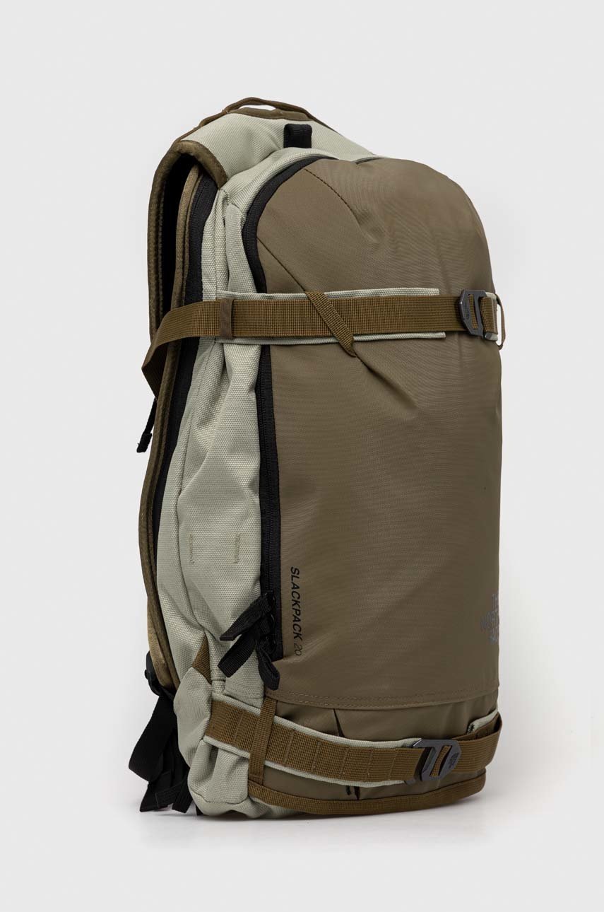 

Рюкзак The North Face Slackpack 2.0 цвет зелёный большой с принтом