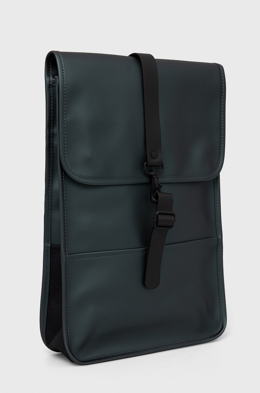 

Рюкзак Rains 12800 Backpack Mini цвет зелёный большой однотонный