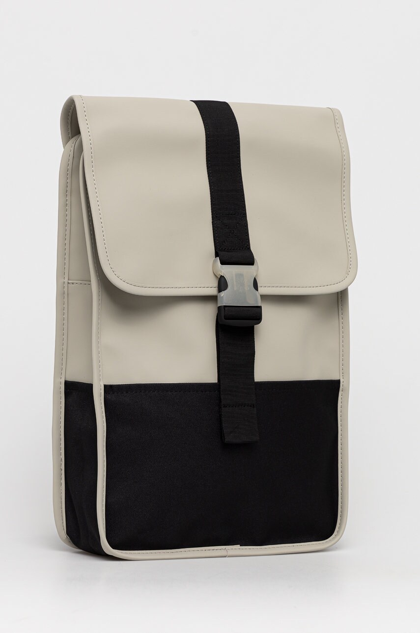 

Рюкзак Rains 13700 Buckle Backpack Mini колір сірий великий однотонний