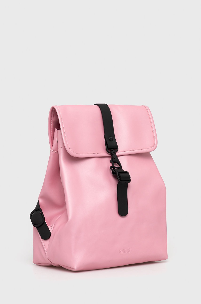 

Рюкзак Rains 13870 Bucket Backpack колір рожевий великий однотонний