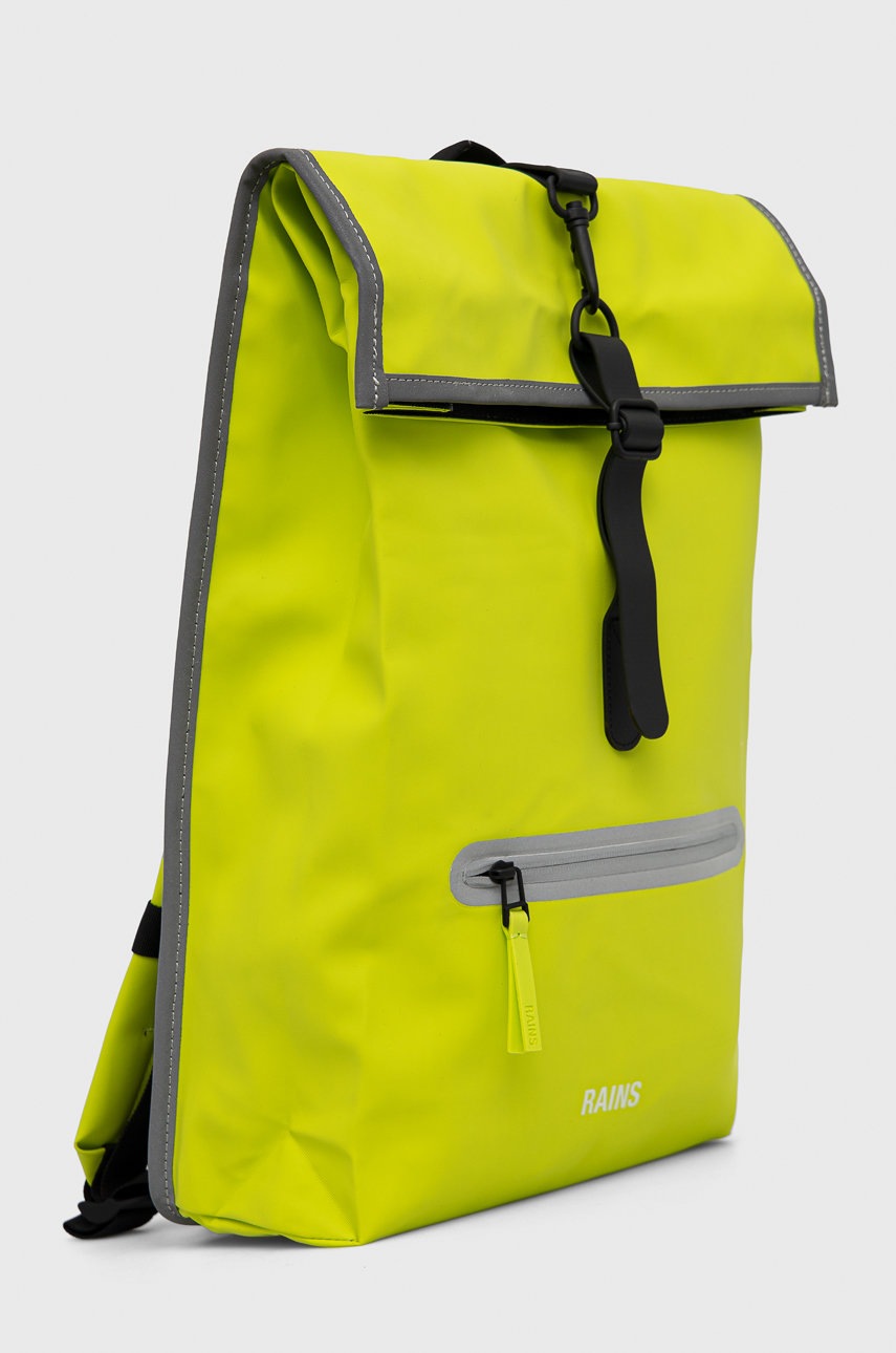 

Рюкзак Rains 14030 Rolltop Rucksack Reflective цвет зелёный большой однотонный