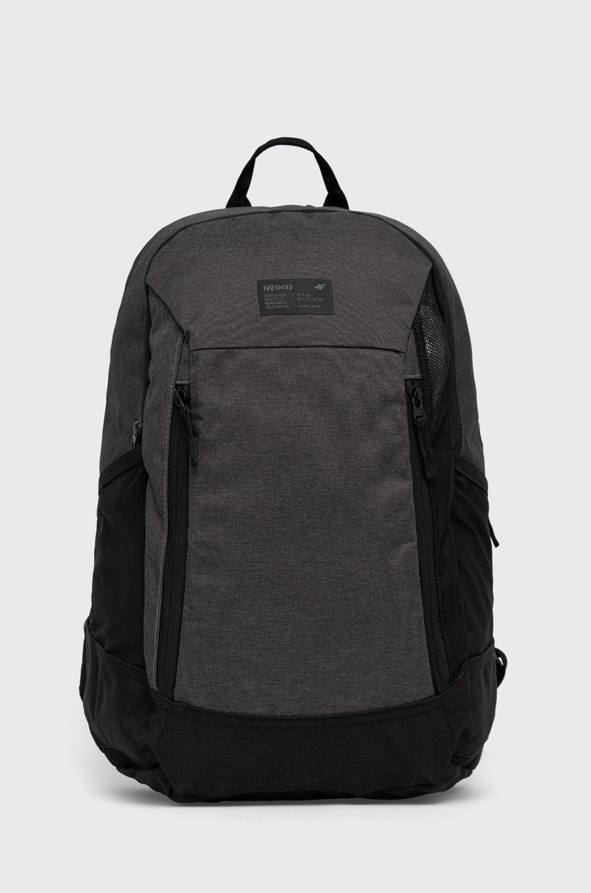 4f rucsac culoarea gri, mare, neted
