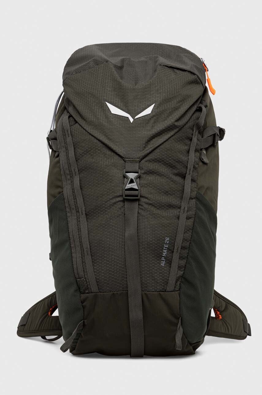 Salewa rucsac Alp Mate culoarea verde, mare, neted