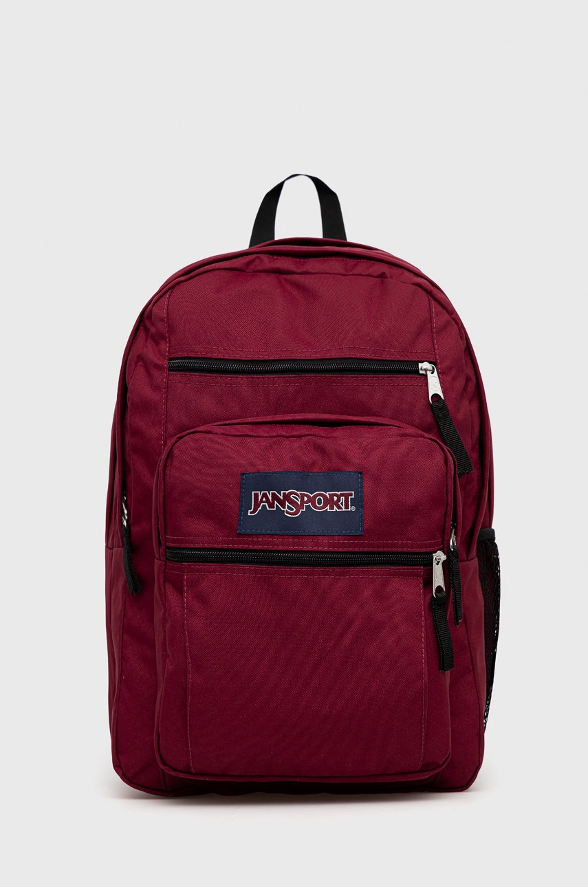 Jansport rucsac culoarea bordo, mare, neted