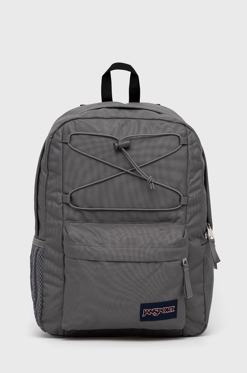 

Раница Jansport в сиво голям размер с изчистен дизайн, Сив