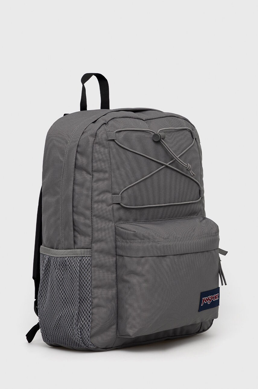 

Рюкзак Jansport колір сірий великий однотонний