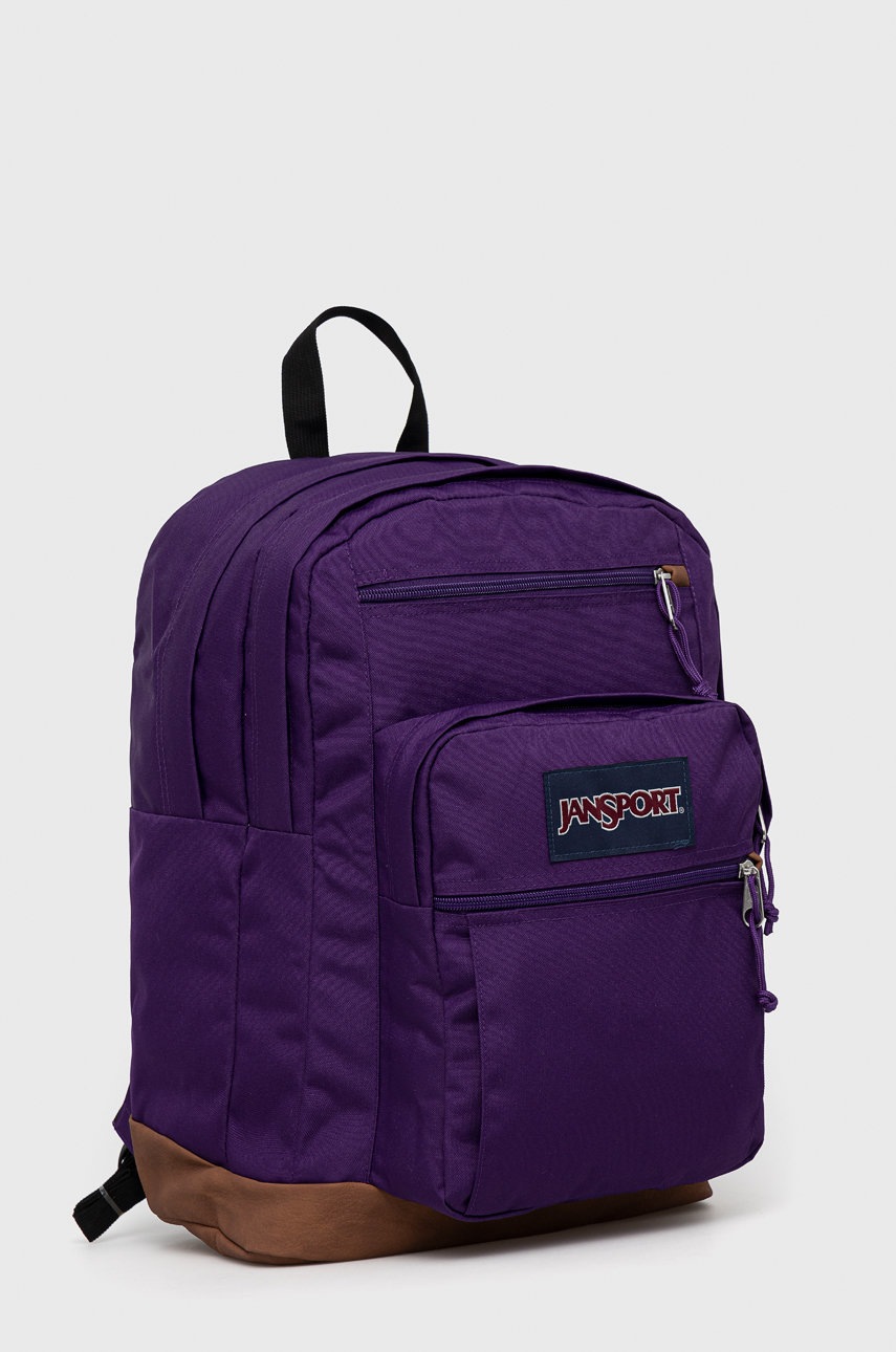 

Рюкзак Jansport колір фіолетовий великий однотонний