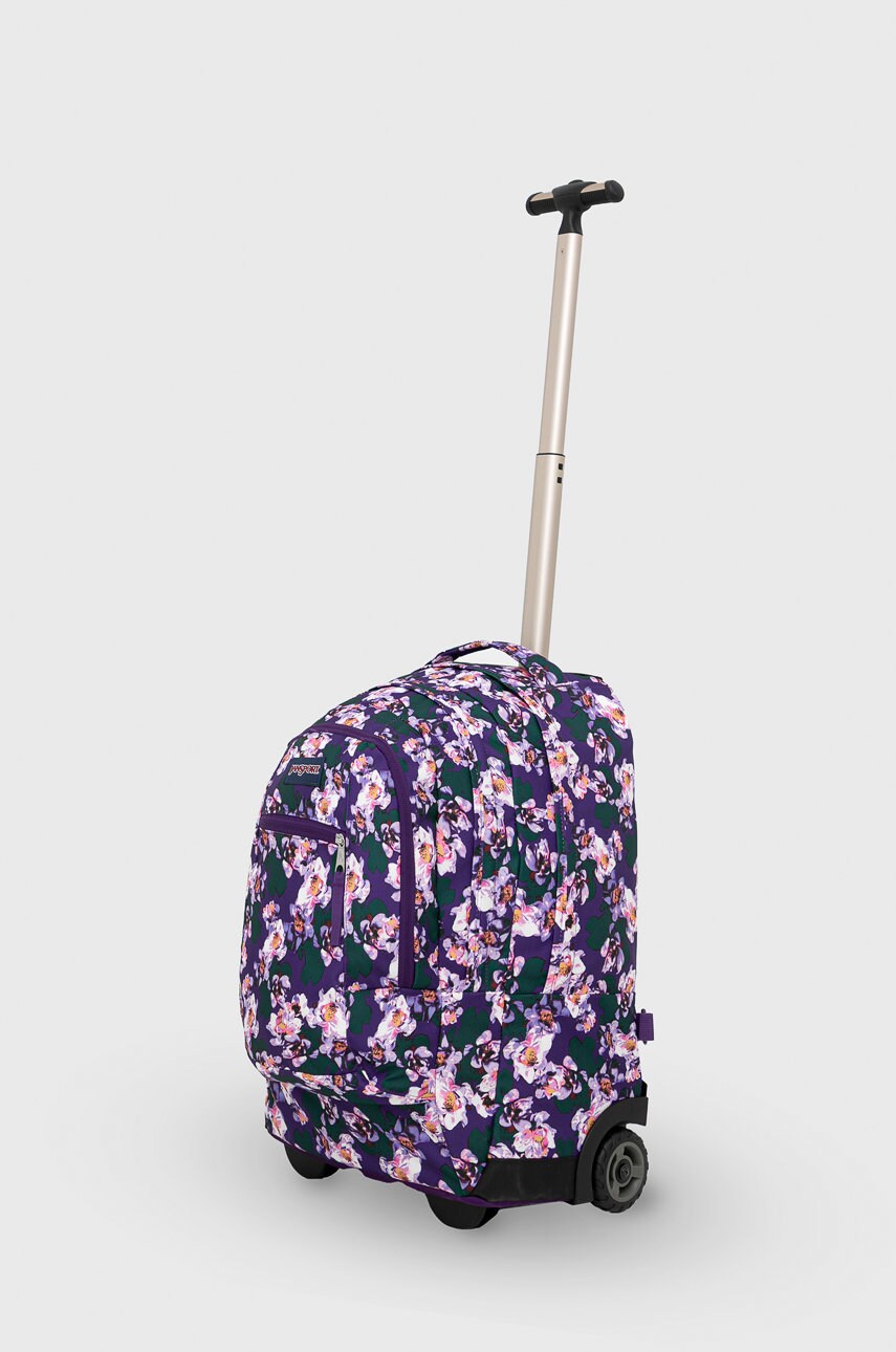 

Рюкзак Jansport цвет фиолетовый большой узорный