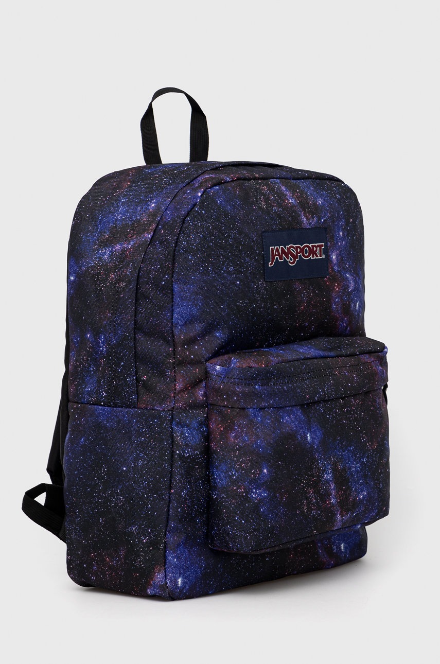 

Рюкзак Jansport колір фіолетовий великий візерунок