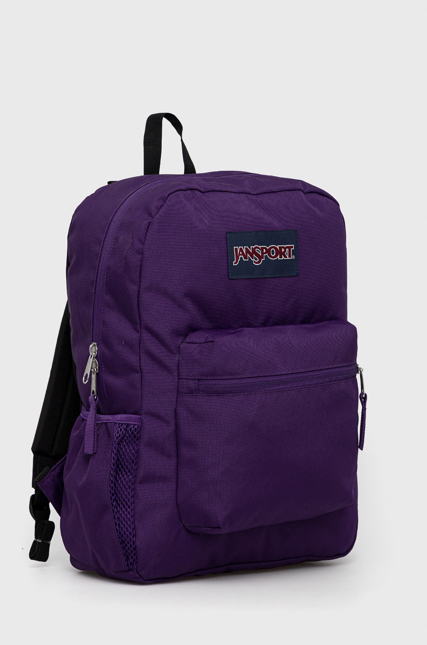 

Рюкзак Jansport цвет фиолетовый большой однотонный