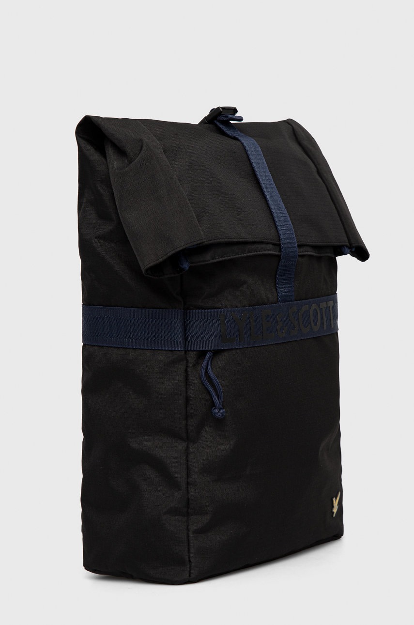 

Рюкзак Lyle & Scott цвет чёрный большой однотонный