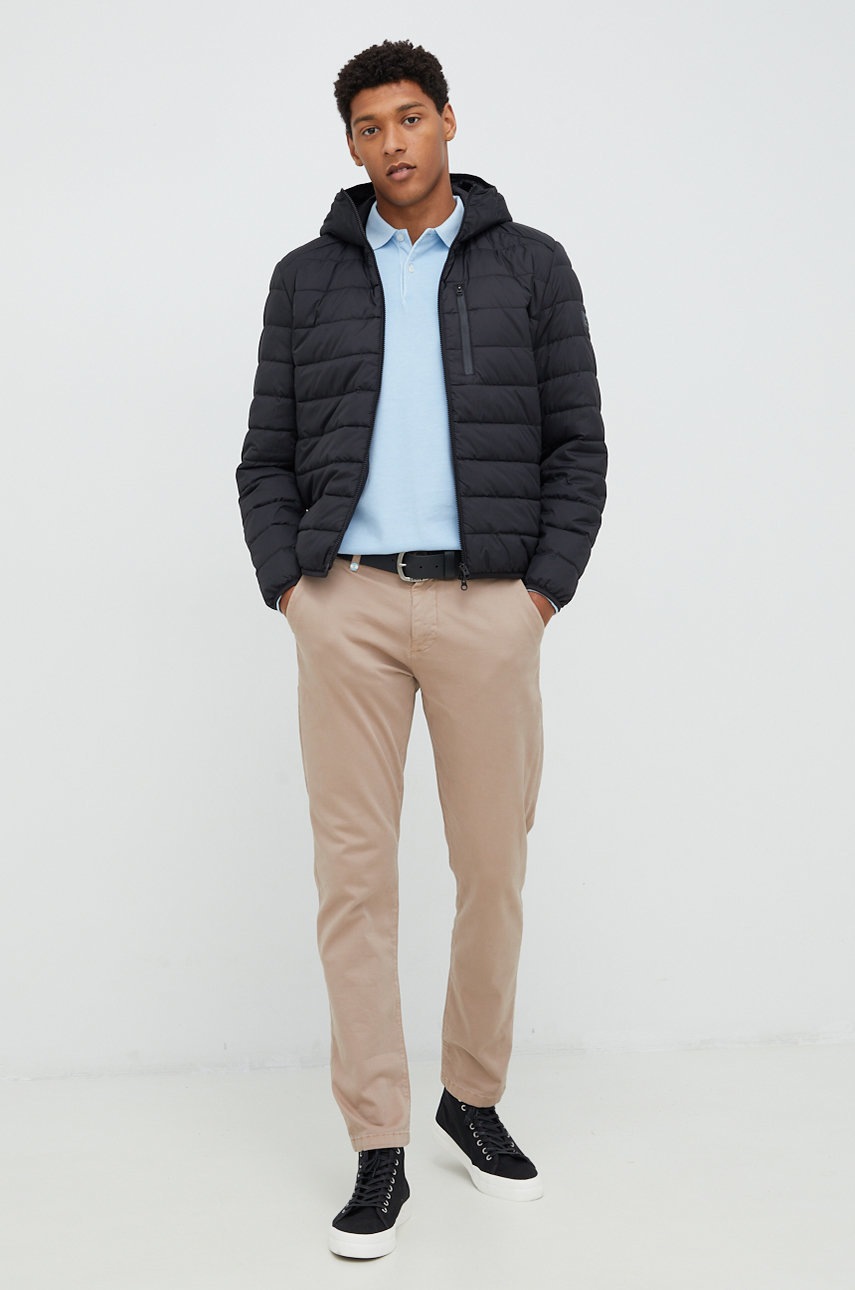 

Хлопковый лонгслив Marc O'Polo однотонный